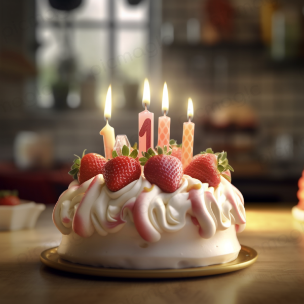 誕生 日 画像 無料　ケーキ