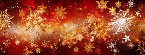 クリスマス　画像　無料　華やか　雪の結晶　デザイン背景