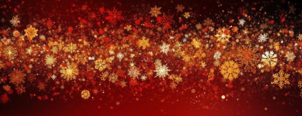 クリスマス　画像　無料　細かい雪の結晶　ゴールド　背景