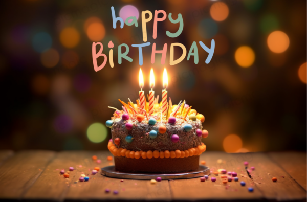 ポップ　ケーキ　誕生 日 画像 アプリ 無料 happybirthday 文字 2